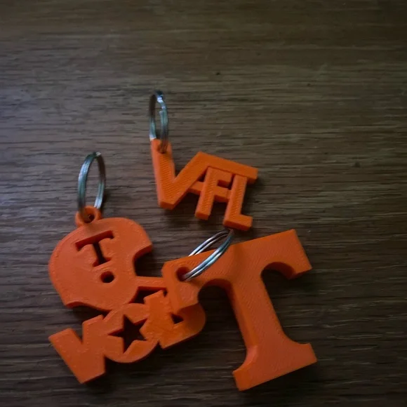 Orange Key Rings 🍊🧡🤍 - Picture 4 of 4